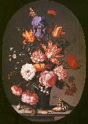 AST, Balthasar van der Flowers in a Glass Vase oil painting